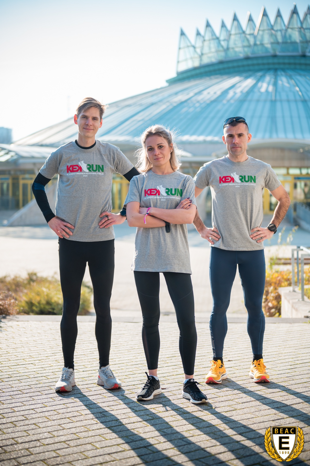 KEK Run csapatfotó a BEAC-nál